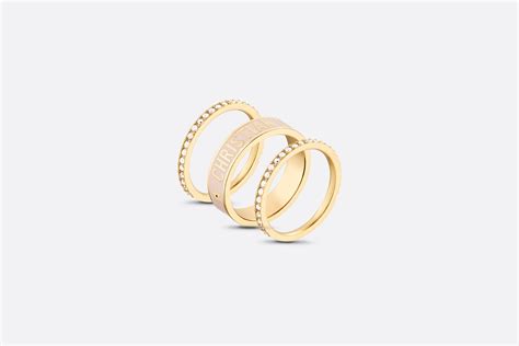 ring gold dior|dior ring size chart.